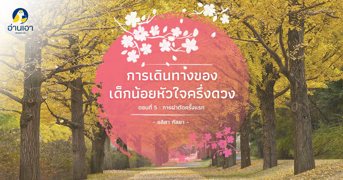 การเดินทางของเด็กน้อยหัวใจครึ่งดวง ตอนที่ 5 : การผ่าตัดครั้งแรก