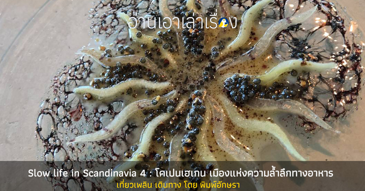 Slow life in Scandinavia 4 : โคเปนเฮเกน เมืองแห่งความล้ำลึกทางอาหาร